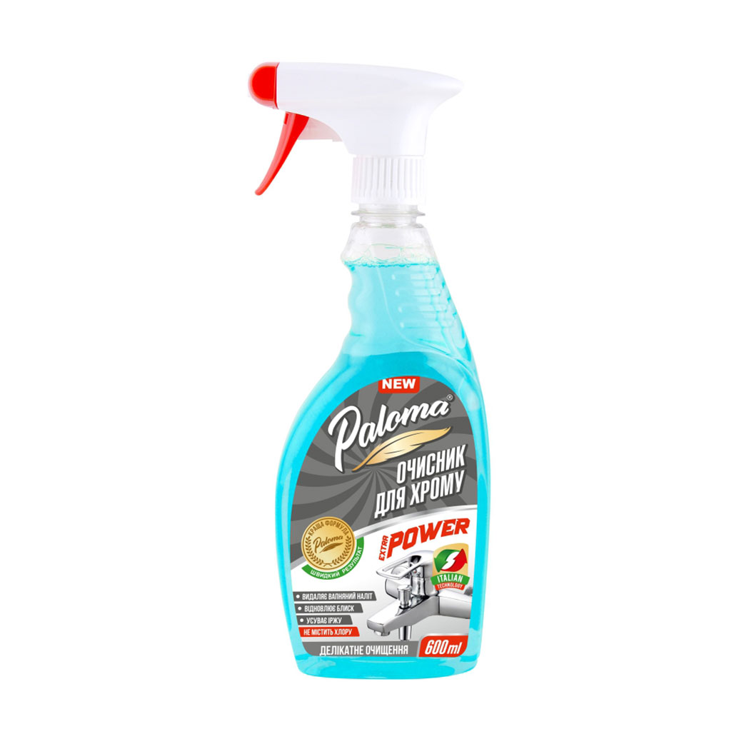 Очисник для хрому Paloma Extra Power, 600 мл